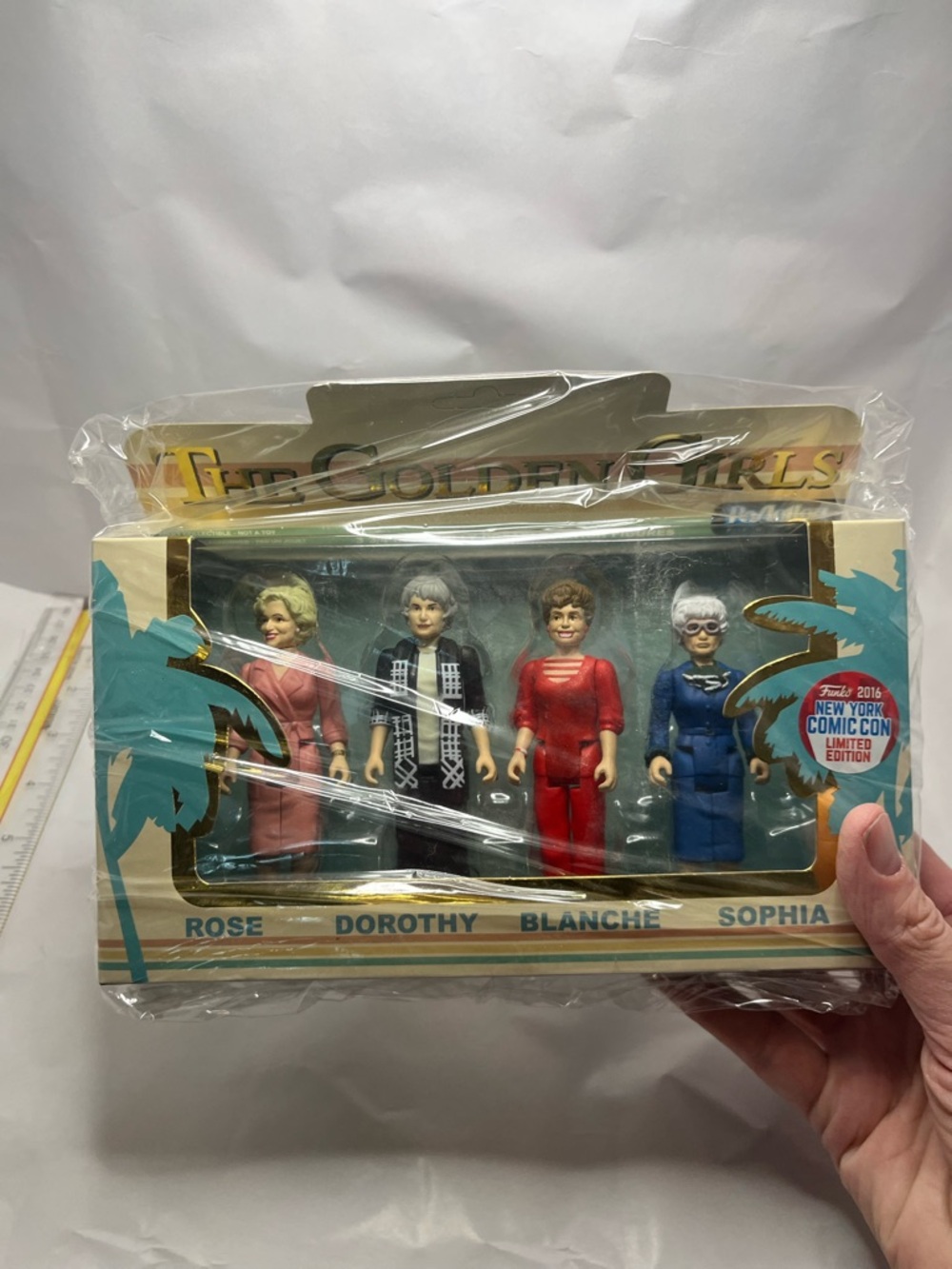 New York Comic Con exclusive Funko The Golden Girls set never opened rare